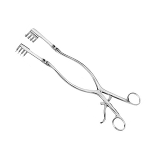 Becdman-Adson retractors รักษาตนเอง, 31cm 4X3 PRONG SHARP เครื่องมือผ่าตัดพื้นฐานเครื่องมือ - Product Image 3