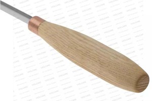 Gouge Capener Manche Tufnol Courbé 8mm, Longueur totale 280mm Instrument Chirurgical Orthopédique par Vaslcare - Product Image 3