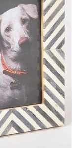 Xương Inlay khung hình cho những kỷ niệm khung nghệ nhân với cái nhìn cổ điển và trang trí màu trắng và trở lại khung ảnh A4 - Product Image 3