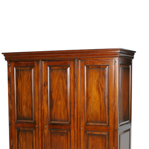 Armario triple de 3 puertas moderno clásico de lujo, muebles de dormitorio, armario espacioso para uso doméstico, Hotel y apartamento - Product Image 2