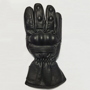 Gants de moto de course pour hommes en cuir véritable de haute qualité, respirants, avec protection des jointures et motifs imprimés personnalisés - Product Image 5