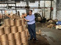Hilo fuerte de Manila sostenible, ideal para la elaboración de macramé, para tejer, producción de textiles, cuerda de jardinería, trabajo y uso industrial