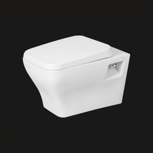 โถสุขภัณฑ์เซรามิกแบบสองด้านติดตั้งบนผนังห้องน้ำแบบ S-TRAP การระบายน้ำมาตรฐานอินเดียโครงสร้างแบบชิ้นเดียว - Product Image 2