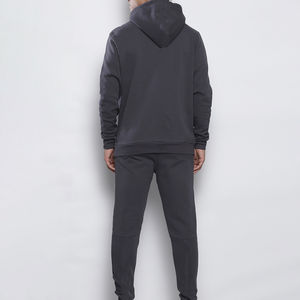 ชุดวอร์มมีฮู้ดสำหรับผู้ชาย ฤดูหนาว รับผลิตแบบ OEM ODM ขายส่งจำนวนมาก ผู้ผลิต ผู้จัดจำหน่าย รับทำโลโก้ แบรนด์ส่วนตัว ราคาโรงงาน ผ้าฝ้าย 100% - Product Image 2