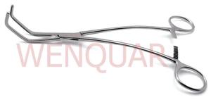 Wenquar haute qualité A + Grade 10 "Satinsky DeBakey pince tangentielle atraumatique pince en acier inoxydable manuel vétérinaire - Product Image 3