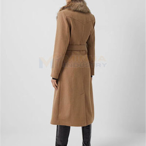 Nuevo Diseño, Abrigos Largos y Delgados para Mujer al por Mayor, Abrigo de Gabardina Cruzado, Ropa de Moda de Invierno para Mujer - Product Image 5