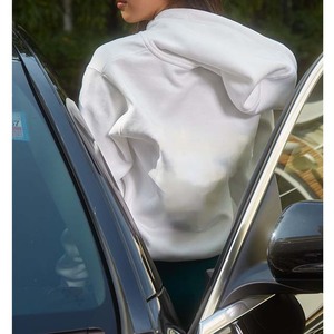 Sudaderas con capucha de manga larga con cremallera y logotipo bordado personalizado, sudadera informal transpirable de peso pesado para gimnasio y fitness para mujer - Product Image 6