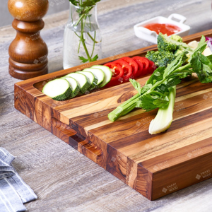 Planche à découper en teck durable et pleine longueur, prix d'usine, Smartwood Vietnam, produit Smartwood Vietnam - Product Image 2