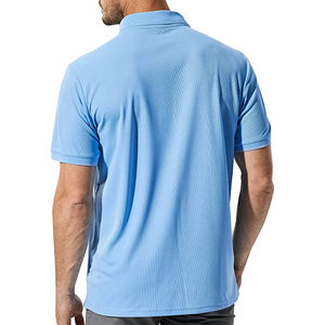 Camiseta Polo Básica para Hombre, Cierre de Botones, Manga Corta, Personalización de Marca Disponible - Product Image 6