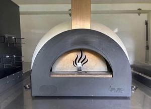 Livraison gratuite Remorque à pizza mobile au bois de 10 pieds Entièrement équipée Cuisine de pizzeria en plein air pour la vente de nourriture de rue et les entreprises de traiteur - Product Image 5