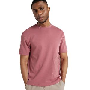 Camiseta de Cuello Alto para Hombre 2024, Transpirable, Ecológica, Antiarrugas, Color Personalizado, 100% Algodón, Impresión Serigráfica, a la Moda - Product Image 2