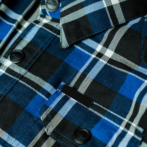 Chemise à carreaux 100% coton pour hommes Chemise à carreaux personnalisée Nouveau 100% polyester Spandex personnalisé bouton vers le bas Plaid coton matériel - Product Image 6