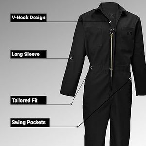 <b>M</b>&<b>M</b> SCRUBS Overall Workwear Men Long Sleeve Coveralls - Product Image 1