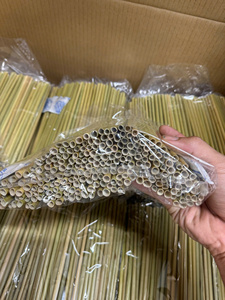 หลอดดูดน้ำจากหญ้าธรรมชาติ ราคาถูก ยั่งยืน ใช้แล้วทิ้ง สำหรับอุตสาหกรรมเครื่องดื่ม เหมาะสำหรับขายส่งและส่งออก - Product Image 4