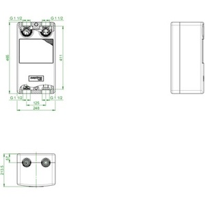 Équipement d'économie d'énergie OV S-180 DN 25 PKH sans pompe, système de raccordement à chaudière, modèle Regumat - Product Image 4