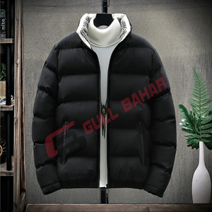 Chaqueta Acolchada Impermeable y Transpirable de Invierno 2026 con Cuello Alto, Ligera, Personalizable con Logotipo, para Hombre, de Alta Calidad, Impresión OEM - Product Image 1