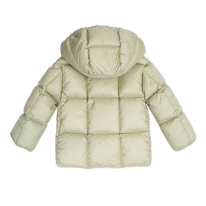 เสื้อแจ็คเก็ตพัฟเฟอร์ไนลอนคุณภาพสูงราคาถูกสำหรับเด็กผู้หญิง พร้อมฮู้ดปรับได้ รับผลิตแบบ OEM เหมาะสำหรับฤดูหนาวและฤดูใบไม้ร่วง - Product Image 6