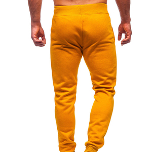 In Stock Wholesale Blank Heavyweight Flared Men Sweatpants With Side Pockets Custom Logo Male Streetwear Sweatpants - Product Image 3