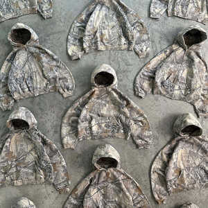 Hoodie Streetwear Homme Personnalisé en Coton Tricoté 100% Brodé Perlé Écologique pour l'Automne – Fabrication Numérique Intégrale par un Fabricant de Vêtements - Product Image 1