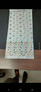 Alta demanda de tela de bordado Daman pesado de lujo para vestidos de novia y Ropa Étnica disponible para precio de exportación - Product Image 5