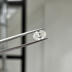 Igi ได้รับการรับรอง3.56 CT ในห้องปฏิบัติการที่ปลูกเพชรทรงรีตัด VS1ความชัดเจน F COLOUR เครื่องประดับสีขาวเป็นมิตรกับสิ่งแวดล้อมที่ยอดเยี่ยมทำให้สีแหวนของเธอ - Product Image 3