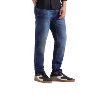 Pantalon streetwear élégant à jambes larges gris délavé confortable coupe droite Denim taille haute respirant coton extensible pour l'extérieur - Product Image 4