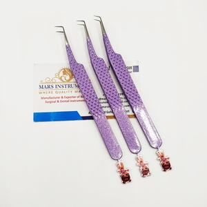 Pinces à épiler pour extensions de cils, fines, 90 degrés, couleur jaune, pinces à épiler Bratz Girls pour cils - Product Image 6