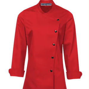 Long Sleeves New Chef Coat Jacket Uniform pour les femmes idéal pour le service alimentaire, les traiteurs et les professionnels de la cuisine. - Product Image 1