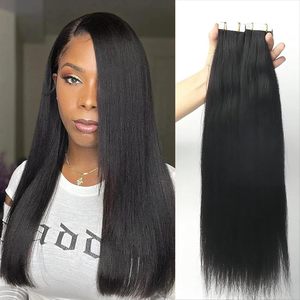 Russe Invisible Ruban Adhésif Extension De Cheveux Double Dessiné En Gros Blonde Humain Double Face Remy Ruban En Extension - Product Image 4