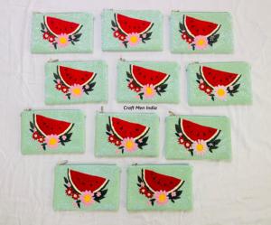 Diseño con cuentas embrague hilo trabajo pequeñas cuentas de semillas bordado pequeño embrague con cuentas bolsos hechos a mano noche hechos a mano de lujo - Product Image 5