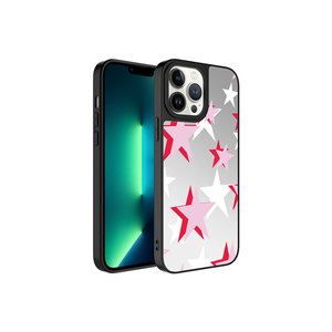 Funda de Silicona con Patrón de Espejo de Lujo Netzy para iPhone 13 Pro Max Modelo A53, Funda Protectora para Teléfono con Ranura para Tarjetas, Protección para la Cámara - Product Image 1