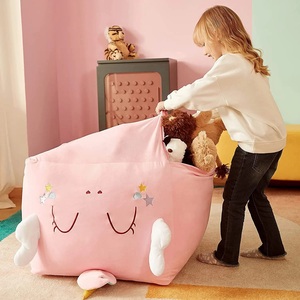 Muebles modernos para el hogar suave felpa unicornio PUF cálido invierno juguete sofá cama característica regalo de Navidad para niños tela de tapicería - Product Image 2