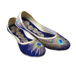 Custom Embroidery Design Women Wedding Khussa Jutti Punjabi Style for Women Footwear Wedding Khussa - Product Image 5