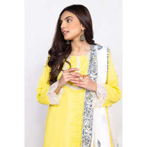 Traje Salwar Kameez de 3 Piezas en Algodón Teñido Dobby WGK-DBW-SP-2011 - Product Image 2