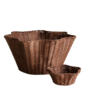 Cesta de Almacenamiento de Ratán Festoneada al por Mayor, Cestas de Mimbre Tejidas Ecológicas para Decoración de Mesa del Hogar de Fabricante Vietnamita - Product Image 5