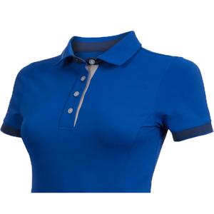 Camiseta de Mujer Personalizada 100% Algodón Estilo Inglés, Transpirable, Ecológica, con Logotipo en Relieve en la Parte Delantera, Diseño de Punto, Manga Corta - Product Image 4