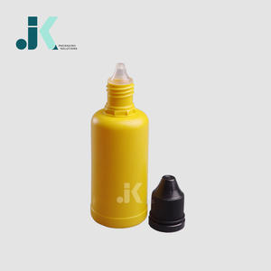 Emballage HDPE jaune Bouteille liquide ronde 90ml du fabricant vietnamien Meilleur prix de haute qualité M0314 - Product Image 2