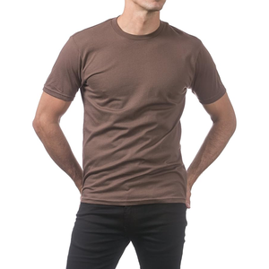 Nuevo alto cuello redondo hombro caído algodón moda desgaste estampado verano Pantalones cortos hombres camiseta personalizada de gran tamaño de alta calidad hombres camiseta - Product Image 4