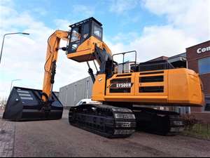 รถขุดขนาดใหญ่ SANY 60 ตัน เครื่องยนต์ยันม่าร์ สภาพเหมือนใหม่ ราคาถูก ขาย - Product Image 5