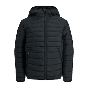 Veste matelassée personnalisée pour hommes Veste matelassée en duvet d'air Veste matelassée en polyester et nylon de haute qualité Vestes matelassées en polyester matelassé pour hommes - Product Image 4