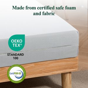 Colchón de Espuma Viscoelástica de Doble Cara de 20 cm Meroow MM1, Firmeza Ajustable, Soporte de Espuma, Colchón de Espuma de Mármol de Alta Densidad en Caja - Product Image 6