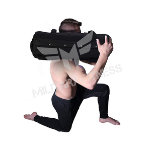 Bolsa de arena pesada de práctica de luchador profesional, bolsa de boxeo de entrenamiento de gimnasio de PVC ajustable, logotipo personalizado de agua, superventas para boxeo - Product Image 6