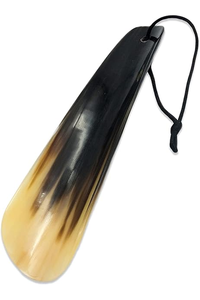 Corne de chaussure en corne de boeuf et de buffle fabriquée à la main 100% corne de chaussure complète personnalisable de qualité supérieure naturelle - Product Image 5