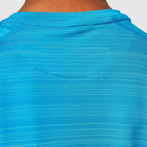 ชุดลำลองระบายอากาศผ้าฝ้าย100% แขนสั้นสีทึบโลโก้ตามสั่งสวมใส่สบายและมีคุณภาพสูง - Product Image 2