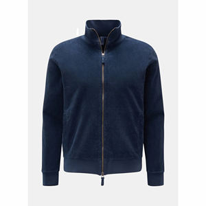 Chaqueta de Pana con Cierre de Cremallera 100% Algodón para Hombre, Personalizada, con Bordado, Antibacteriana, Cuello Alto, Abrigo de Invierno, Hecha en Pakistán - Product Image 1
