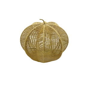 Tendencias Halloween Seagrass Calabaza Cesta Bolsas Cestas de almacenamiento Regalo de vacaciones de la fábrica de Vietnam - Product Image 1