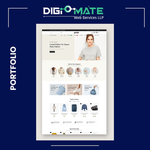 Providing affordable complete digital solution with expert <strong>website</strong> <strong>designing</strong> for fashion stores - Product Image 5