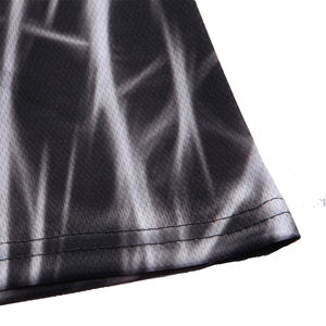 เสื้อยืดถักแบบสวมหัวพิมพ์ซับลิเมชันสำหรับผู้ชายเสื้อยืดสตรีทสไตล์สตรีททำจากโพลีเอสเตอร์สำหรับสุภาพบุรุษ - Product Image 6