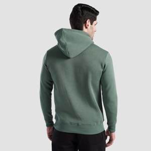 Sudadera con capucha GAI Stealth verde claro XXS, estilo premium con media cremallera, tejido de punto de 500 g/m², estampado serigrafiado y bordado, de peso pesado. - Product Image 3