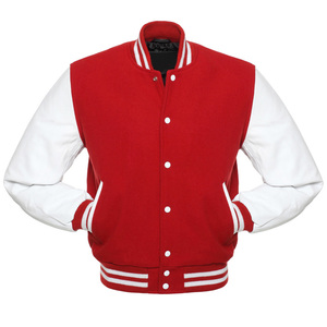 Chaqueta universitaria de lona de alta calidad 2023, logotipo personalizado, letras universitarias, béisbol, moda al por mayor, cuello levantado, bolsillo largo - Product Image 4